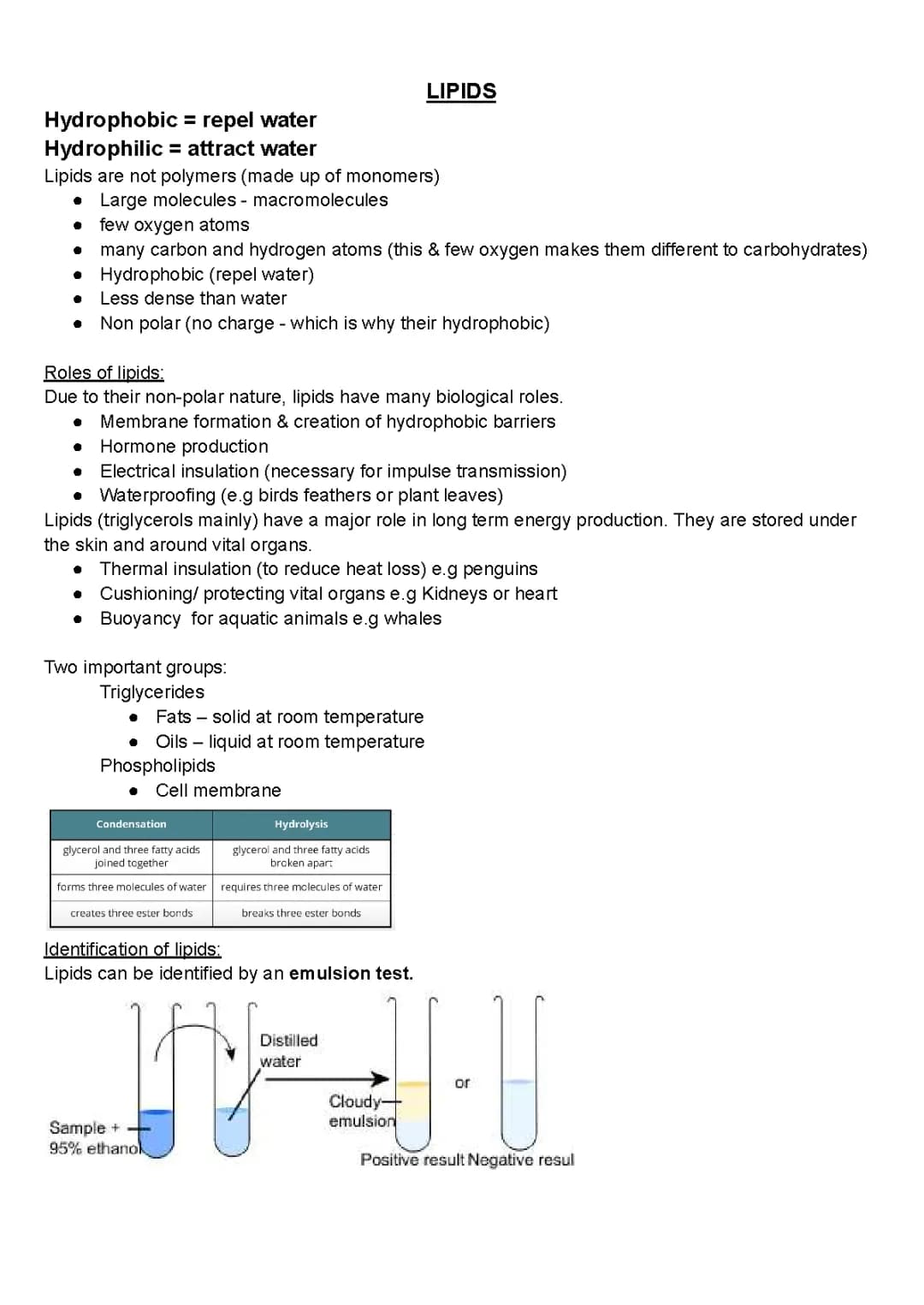 Lipids