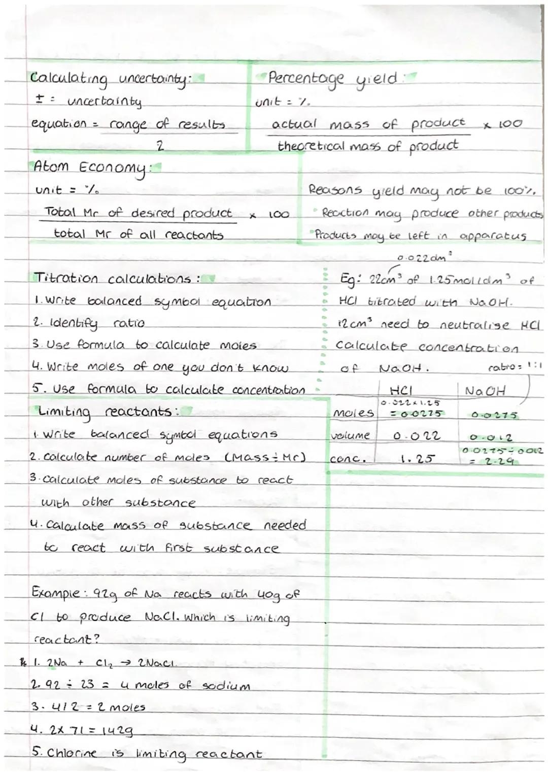 3:QUANTITATIVE CHE mistry
Formula
When writing formula, charges are neutral.
The lons used must be balanced
The
• Charge of an atom is deter
