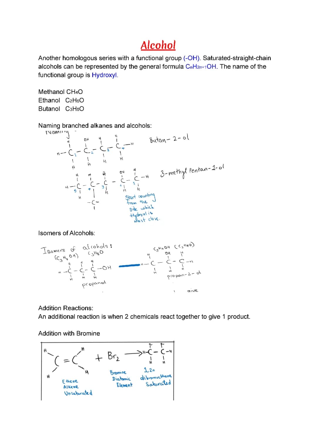 Enthalpy Change Calculations and Balancing Equations for National 5 Chemistry
