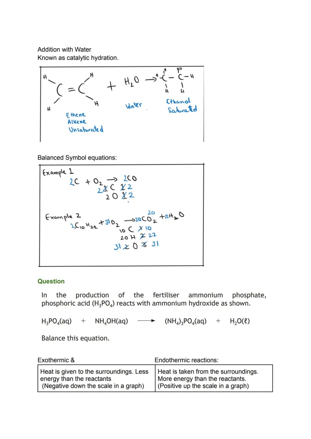 Alcohol
Another homologous series with a functional group (-OH). Saturated-straight-chain
alcohols can be represented by the general formula