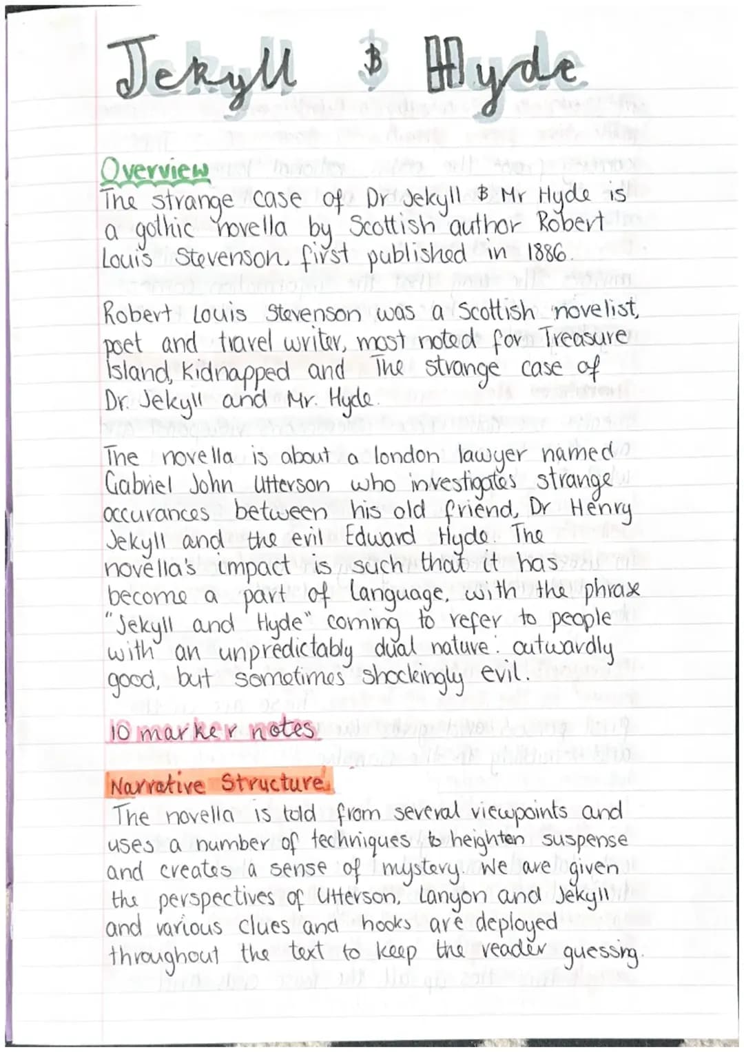 Understanding Symbols and Themes in Jekyll and Hyde