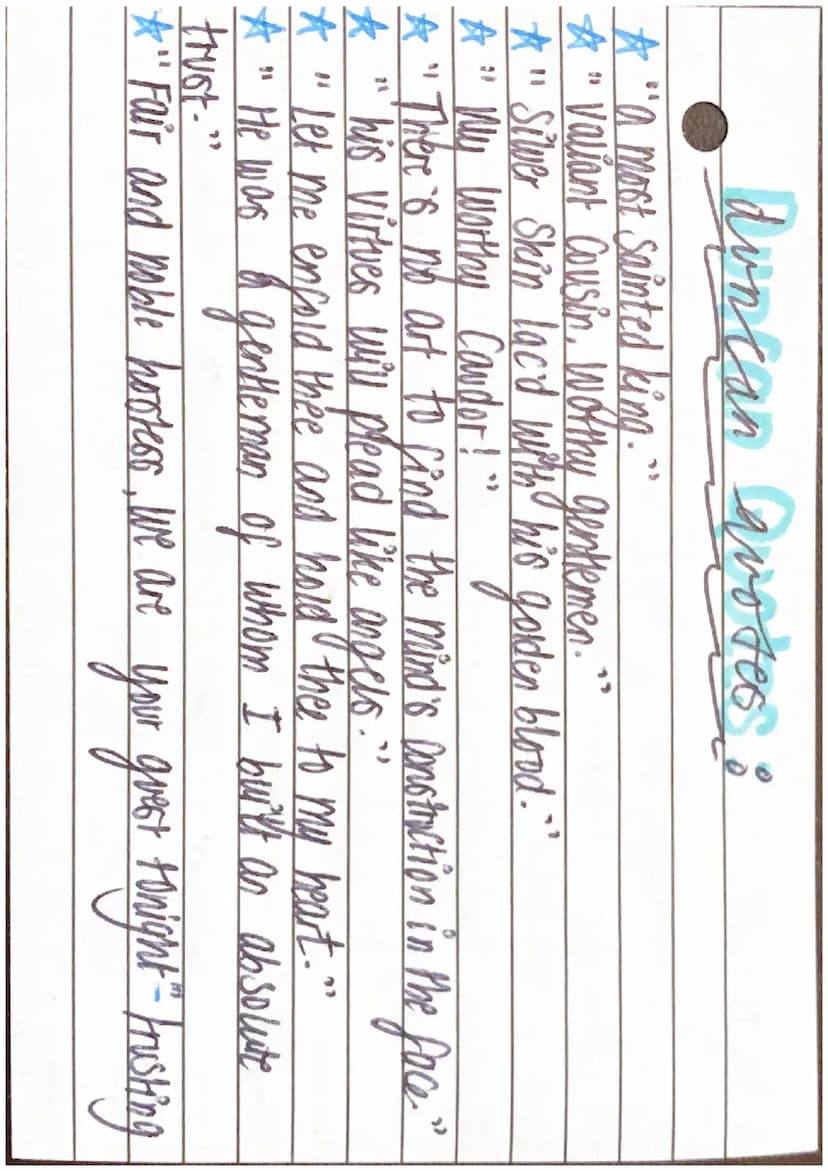 
<h2 id="macbethquotesandsummaryact1">Macbeth Quotes and Summary Act 1</h2>
<p>In Act 1 of Macbeth, the following key quotes stand out: </p>