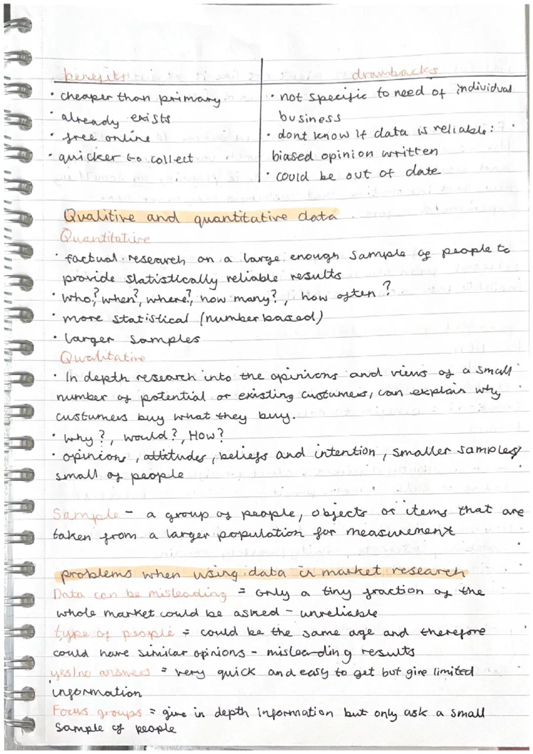 the process of finding out about customers and potential.
custumers in a market for a good or
to help a
business to satisfy customer needs.
