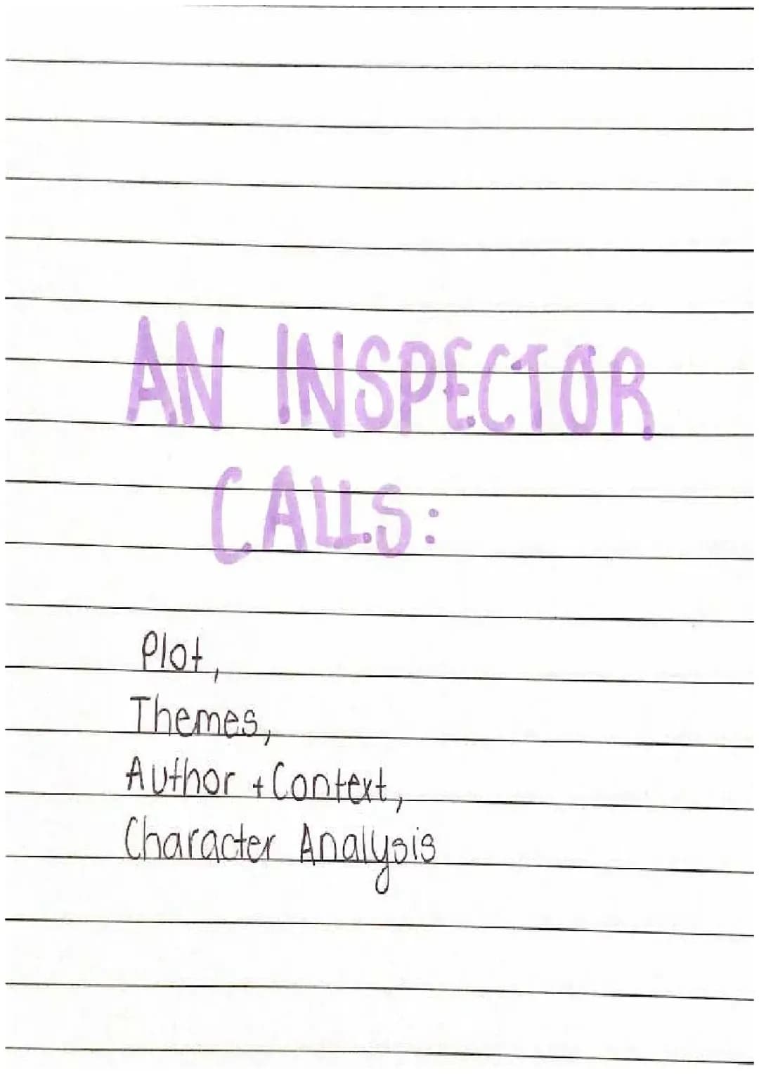 An Inspector Calls: Summary, Themes, Characters, and Social Responsibility
