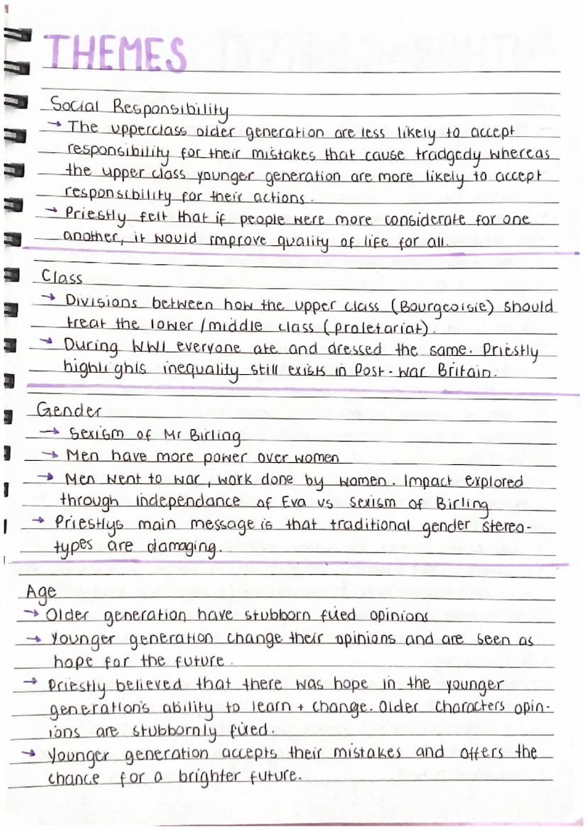 AN INSPECTOR
CAUS
Plot,
Themes,
Author + Context,
Character Analysis PLOT
ACT 1-
→ The Birlings are celebrating Sheila and Geralds engagemen