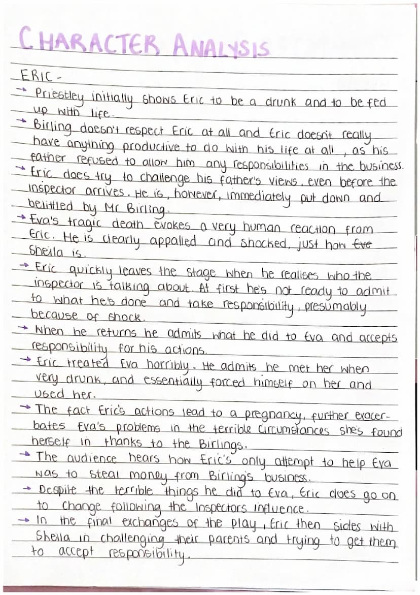AN INSPECTOR
CAUS
Plot,
Themes,
Author + Context,
Character Analysis PLOT
ACT 1-
→ The Birlings are celebrating Sheila and Geralds engagemen
