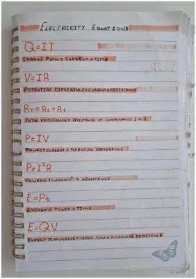 Know  Electricity Equations GCSE Physics thumbnail