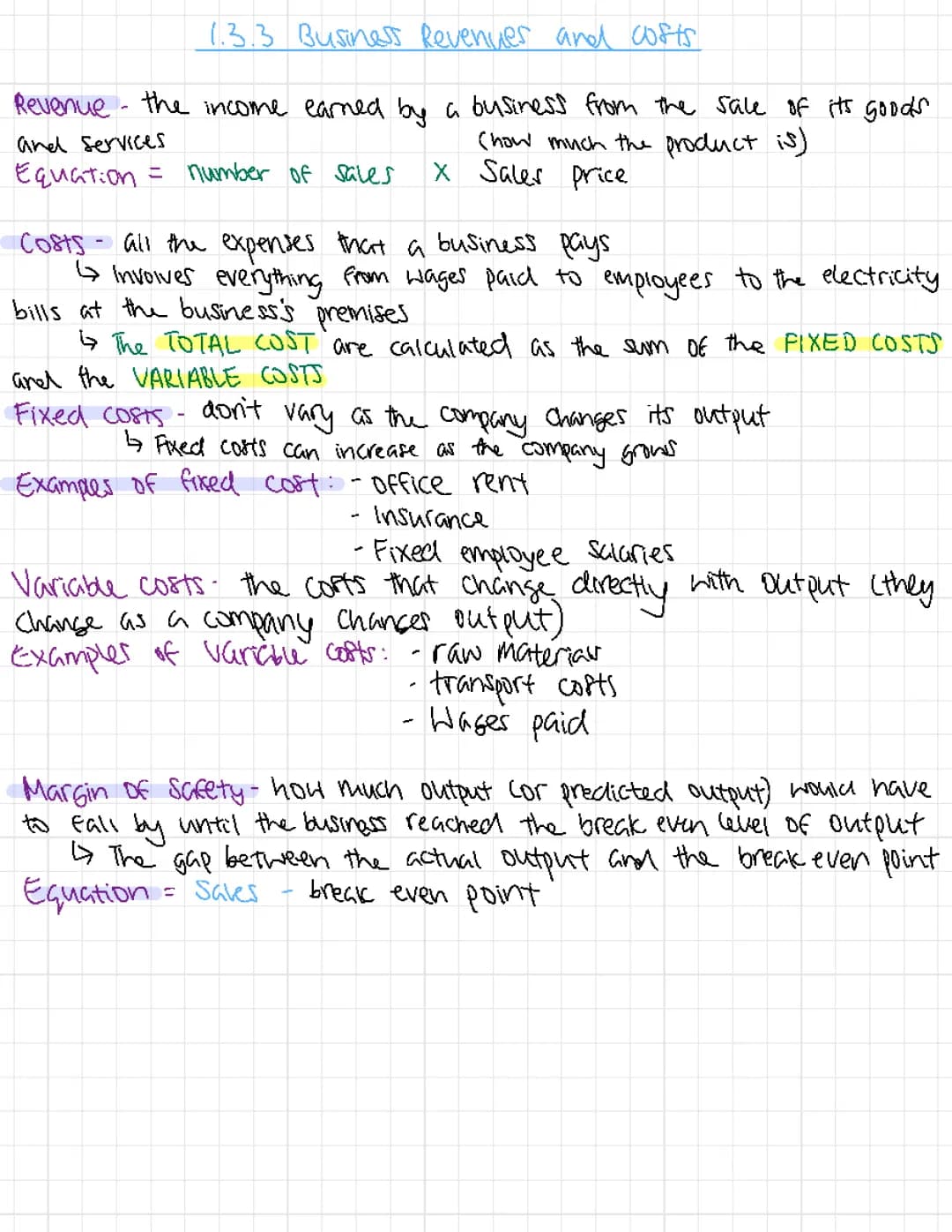 How Money Moves: Cost Analysis, Break Even, and Cash Flow!