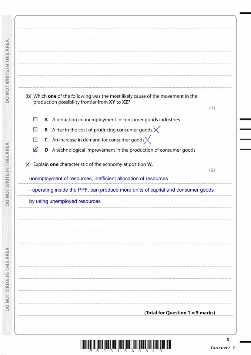 Write your name here
Surname
Centre Number
Pearson Edexcel
Level 3 GCE
Economics A
Tuesday 5 June 2018 - Afternoon
Time: 2 hours
P52316A
©20