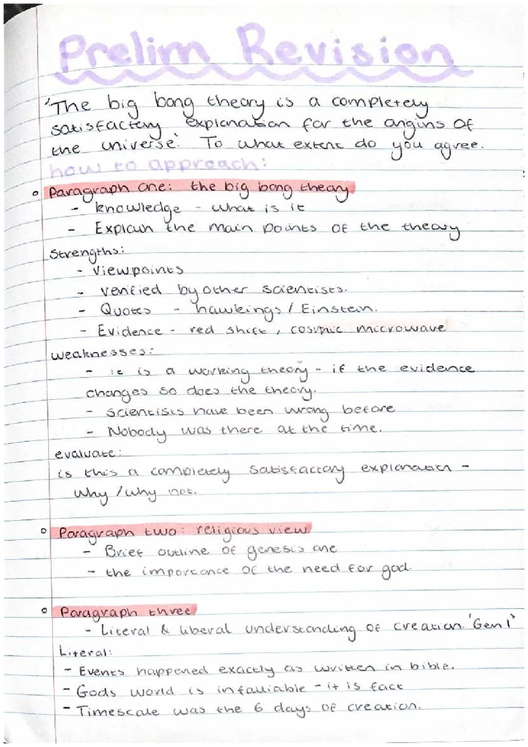 Origins question structure 