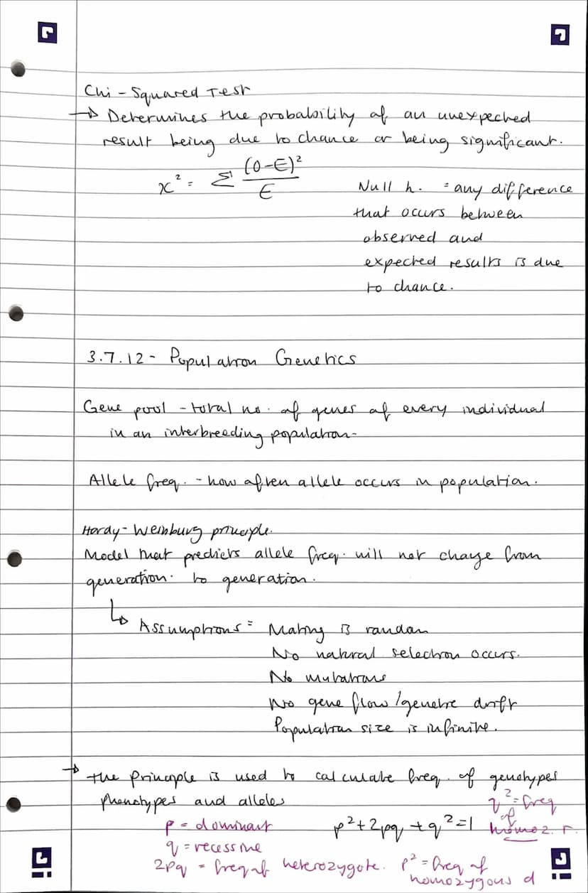 3.7 - Generics, populatious, evolution and
ecosystems.
Ji
3.7.1 - Inheritance..
arganism
Genotype - Constitution of genes in an
Phenotype - 