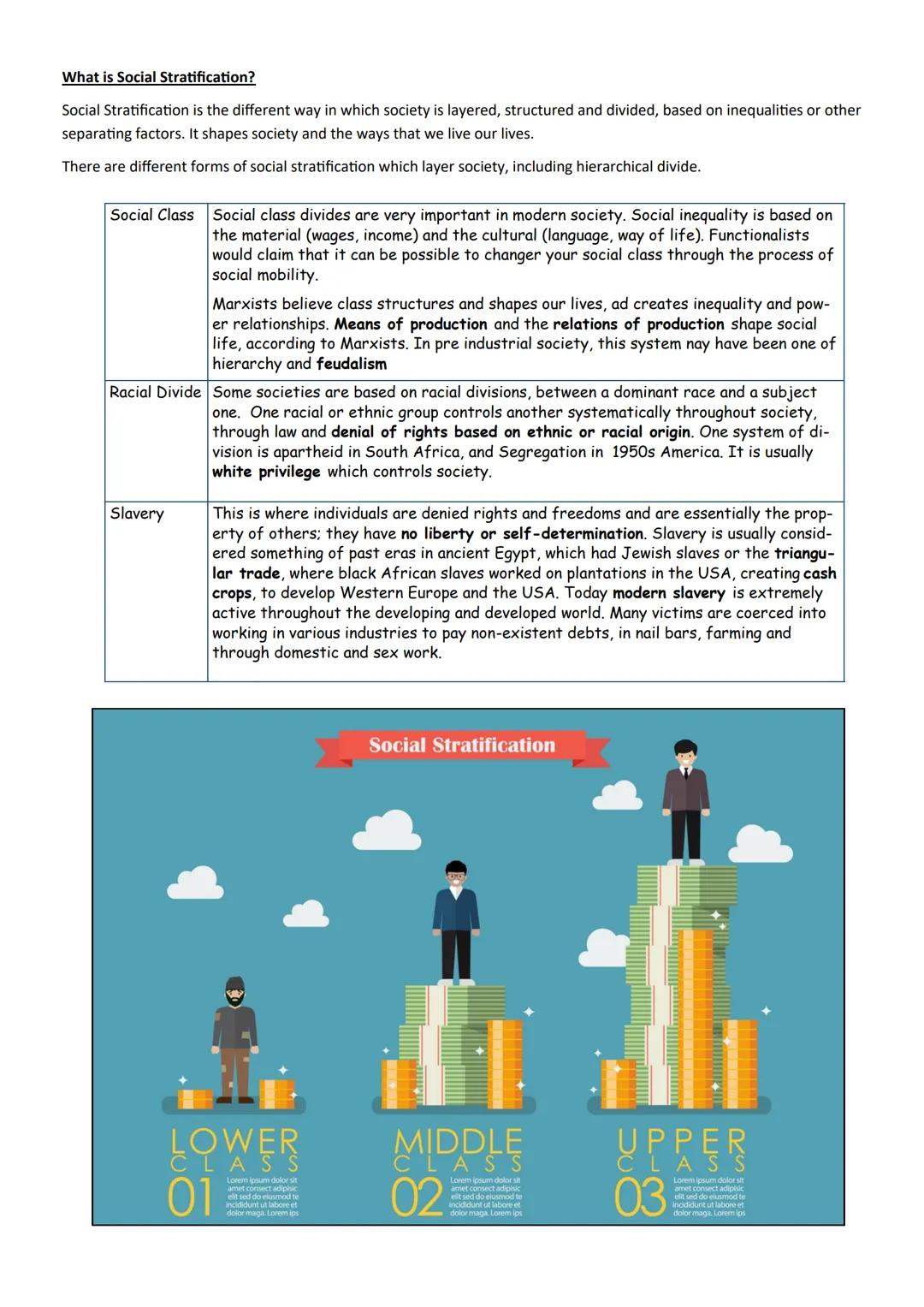 # Sociology GCSE

## Unit 6:

### Social Stratification

Name _____________ ## 2.2 Assessments

Paper 1: The sociology of families and
educa