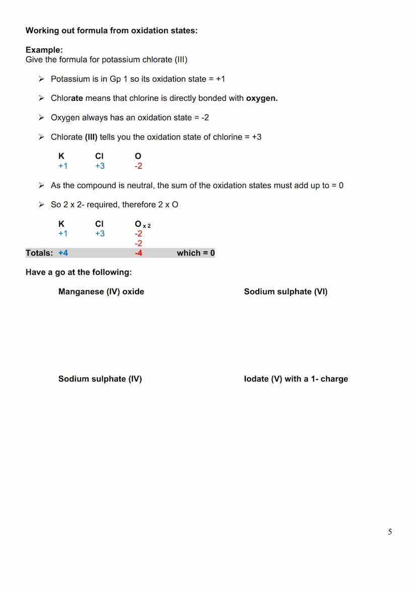 Oxidation and Reduction:
●
●
Oxidation and reduction reactions can be identified by looking at the reaction in terms of
electron transfer:
O
