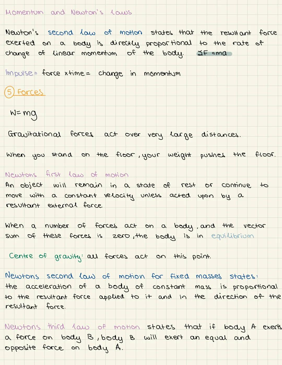 # 3 Rectilinear motion

average velocity= $\frac{displacement}{time}$ = $\frac{\Delta x}{\Delta t}$

Rectilinear motion means motion along a