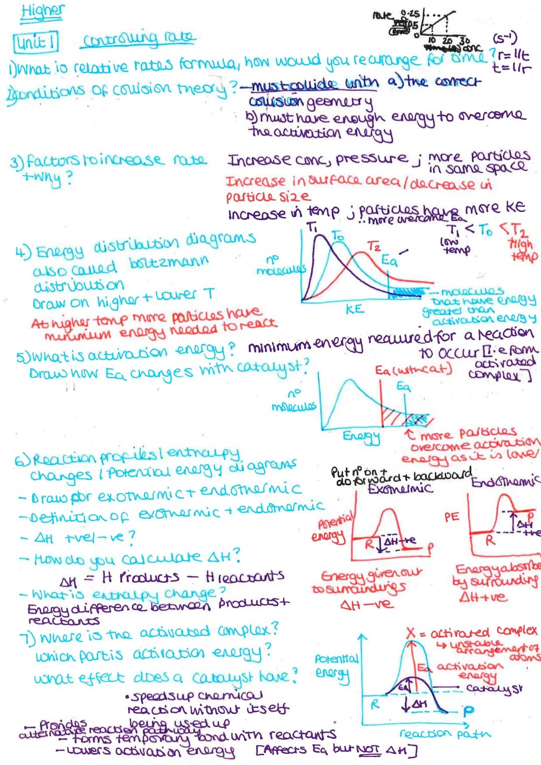 Understanding Relative Rates Formula and How Catalysts Work: A Simple Guide for GCSE