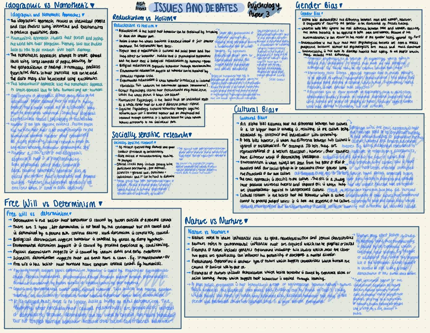# Idographic vs Nomothetic

-> Idographic and Nomothetic Approaches

-> The idographic approach focuses on individual people and case studie