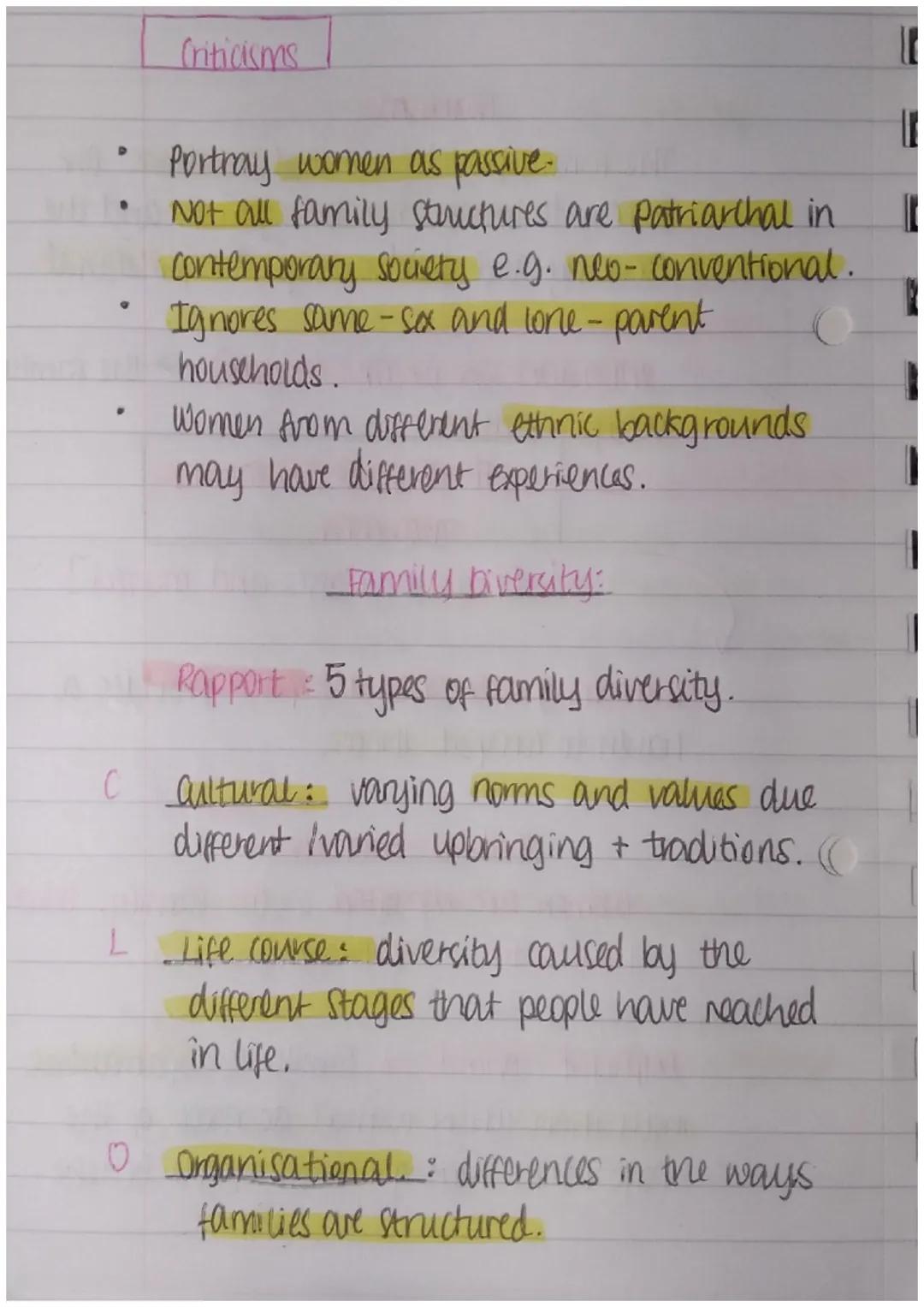 # Sociology

Families and households

Functionalism:
The family is a vital 'organ' in maintaining
the 'body' of society, and is a key buildi