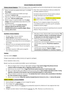 Know Immune Response and Vaccination thumbnail