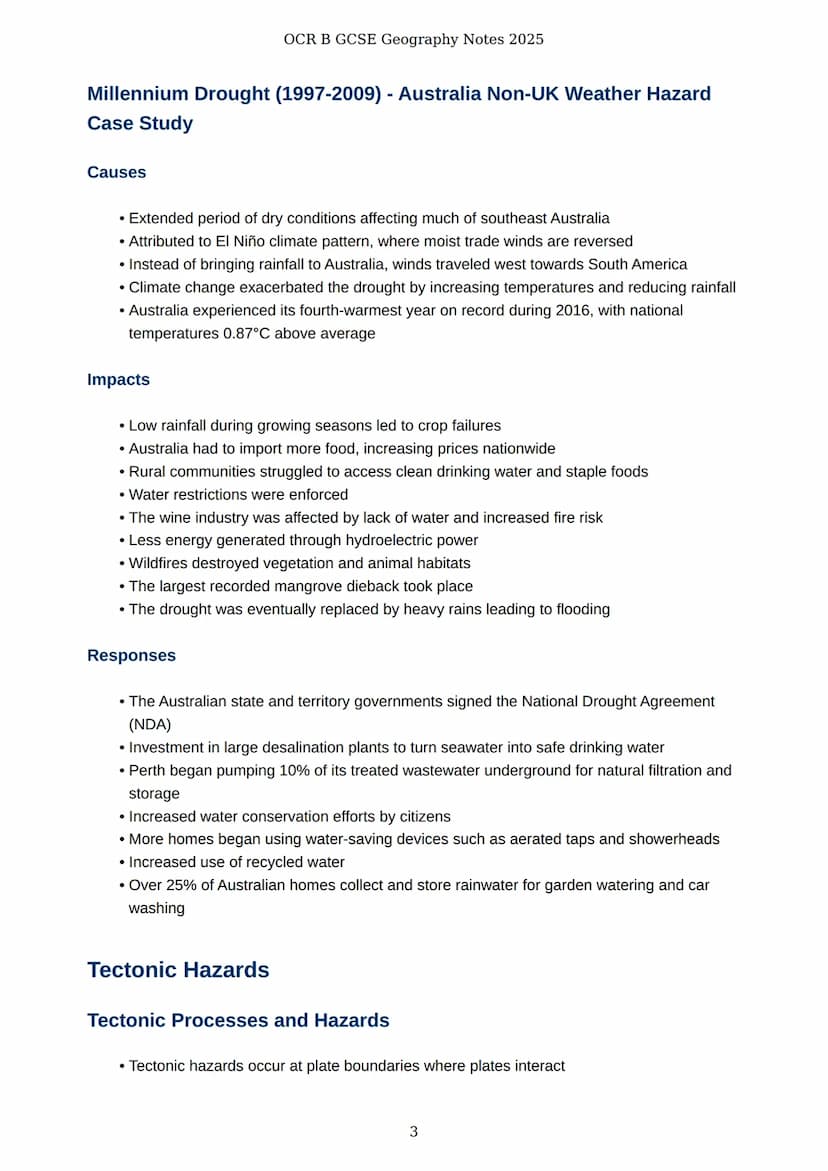 # OCR B GCSE Geography Notes 2025

# OCR B GCSE Geography Notes
2025

Comprehensive revision notes and case studies

Created: 30 March 2025
