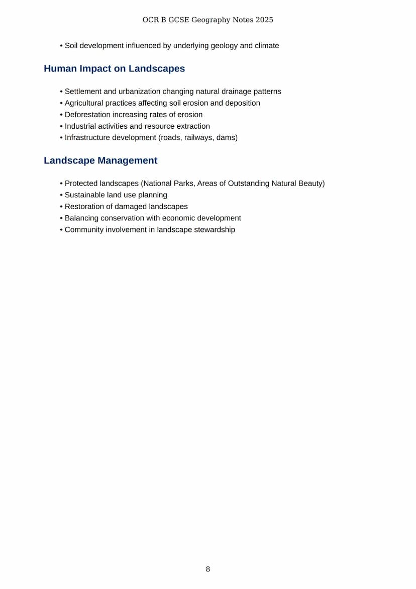 # OCR B GCSE Geography Notes 2025

# OCR B GCSE Geography Notes
2025

Comprehensive revision notes and case studies

Created: 30 March 2025

