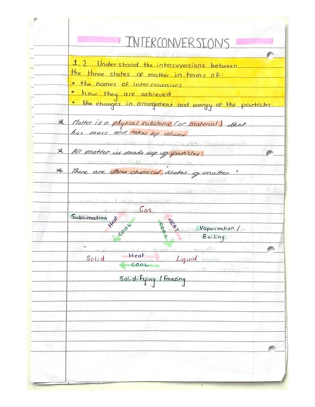 STATES OF MATTER
1.1 Understand the three states of matter in terms.
arrangement, movement and energy of particles
OF
SOLIDS
Arrangement:" -