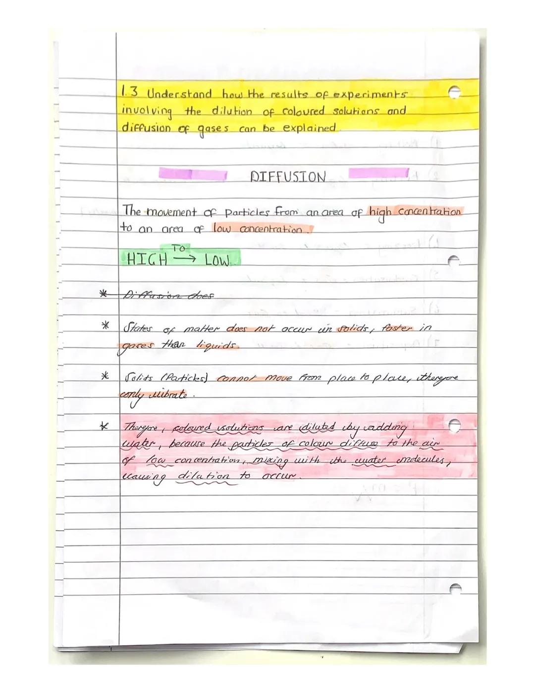 STATES OF MATTER
1.1 Understand the three states of matter in terms.
arrangement, movement and energy of particles
OF
SOLIDS
Arrangement:" -