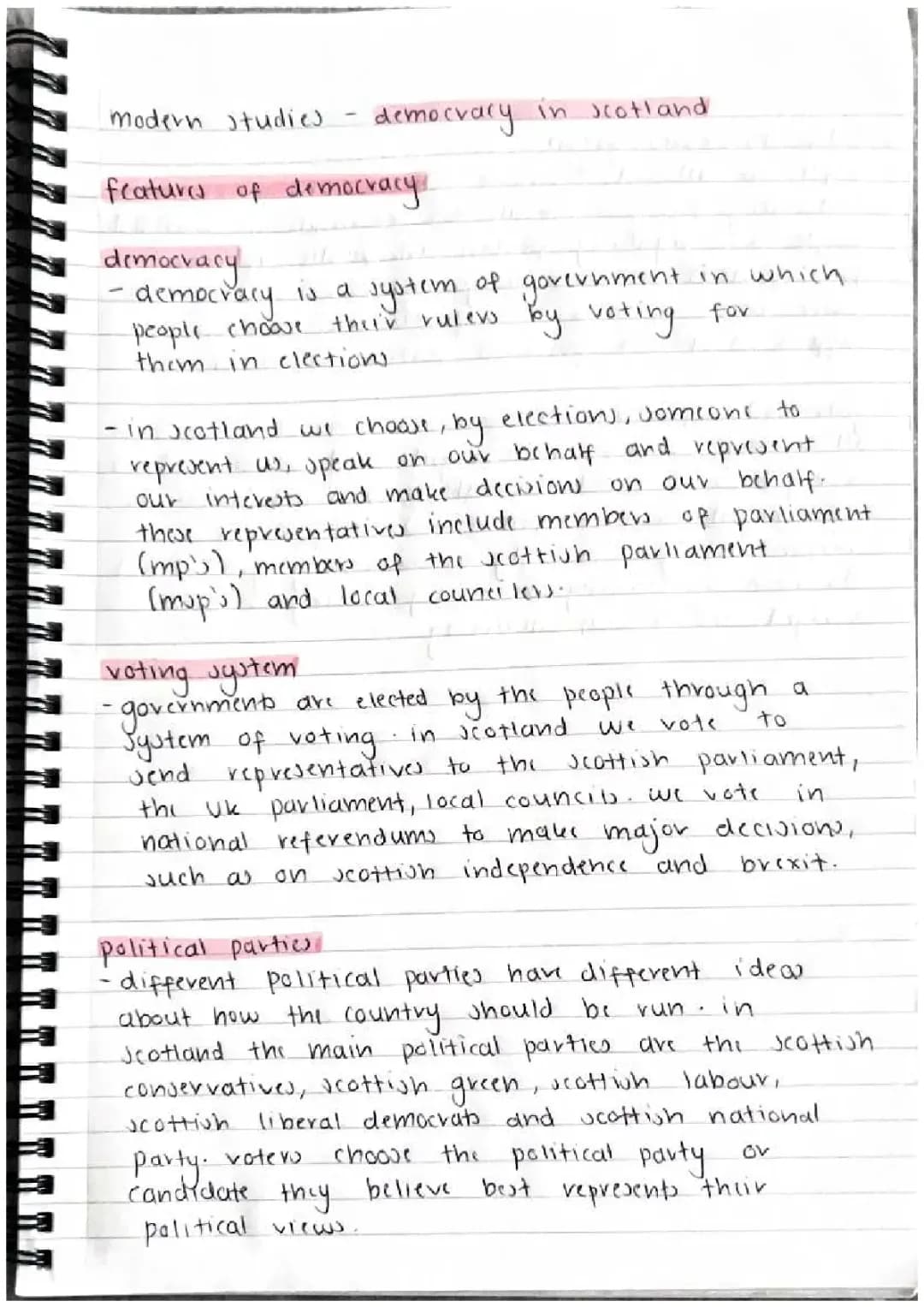 Everything You Need to Know About Democracy in Scotland for National 5