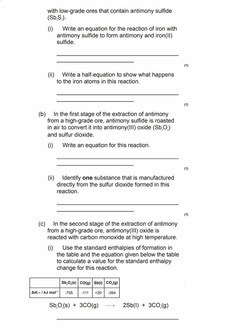 Q1.
This question is about Group 7 chemistry.
(a) Sea water is a major source of iodine.
The iodine extracted from sea water is impure. It i