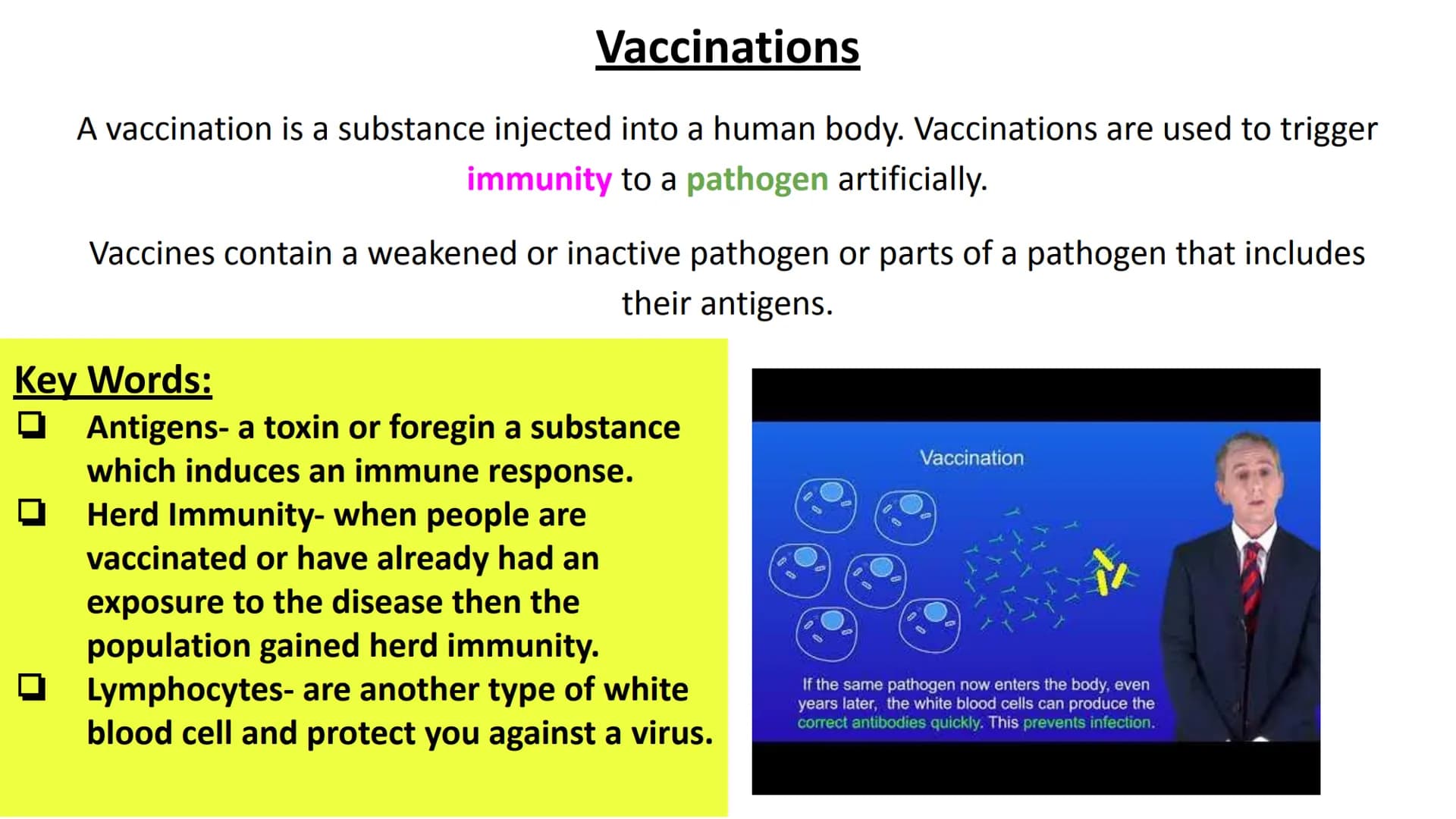 Health & Disease Revision
Communicable diseases, Non Communicable diseases, Vaccinations, Antibiotics,
Cardiovascular Disease Communicable D