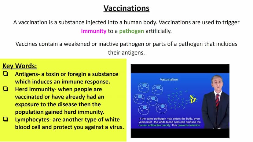 Health & Disease Revision
Communicable diseases, Non Communicable diseases, Vaccinations, Antibiotics,
Cardiovascular Disease Communicable D