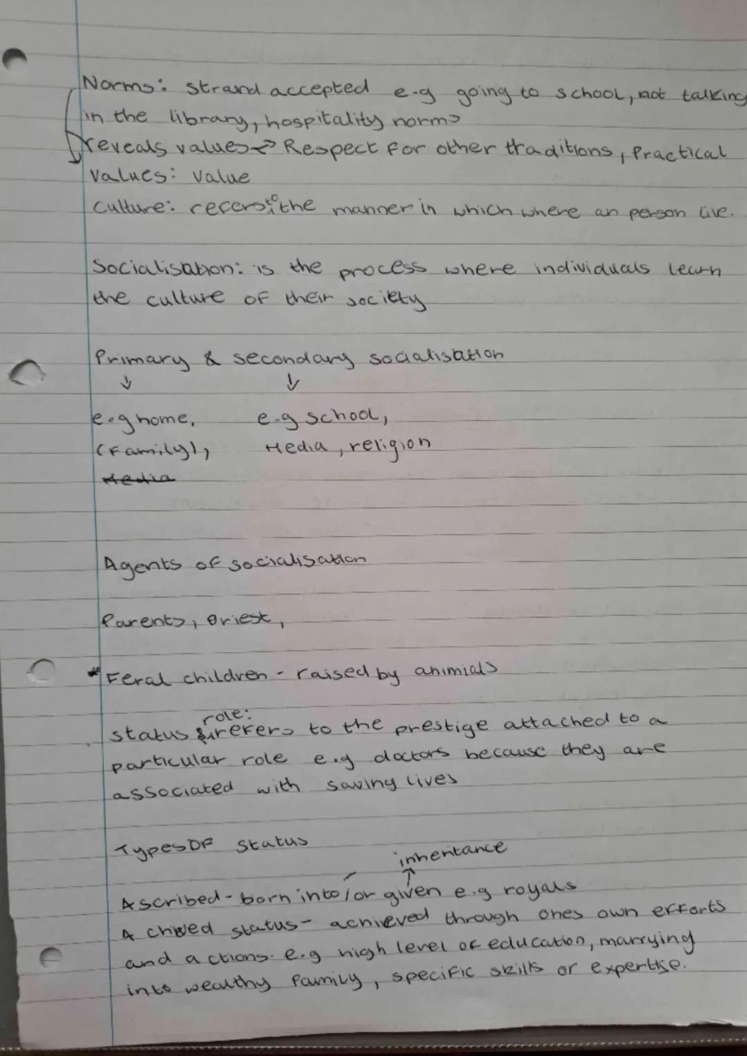 Introduction to sociology

Norms:
- reveals values
- The terms "norms" $social$ "annourms" are used interchangeably in a socialogical contex