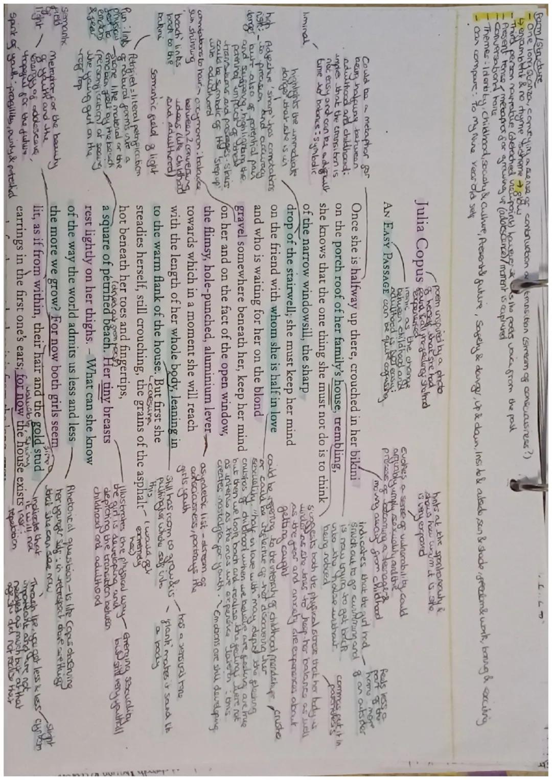 An Easy Passage Annotations 