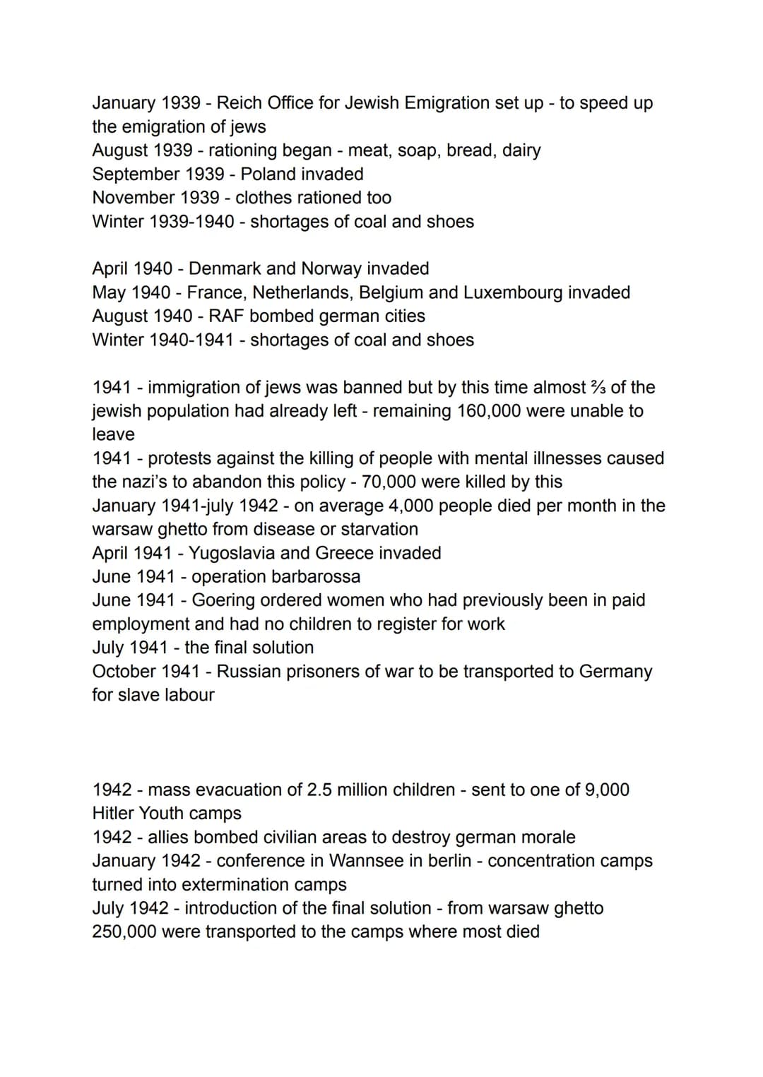 09.11.1918 - Kaiser abdicates
10.11.1918 new republic set up - headed by Erbert
11.11.1918- armistice signed
January 1919 - German worker's 