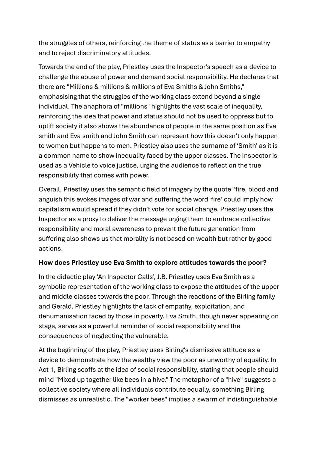 English literature pack for Macbeth,
Christmas Carol, Inspector calls and
power and conflict.

How does Shakespeare present Lady Macbeth as 