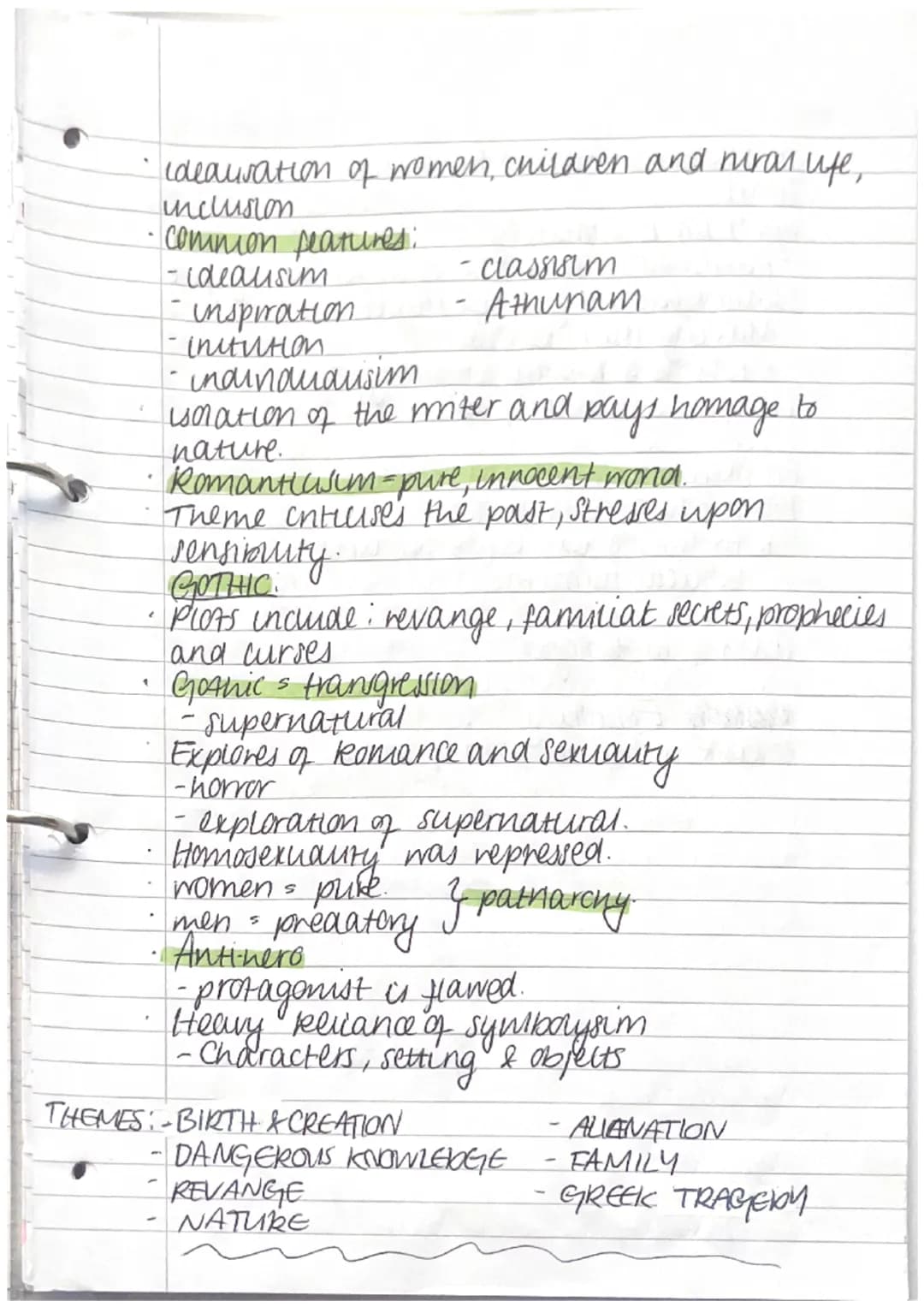 <h2 id="gothicliteraturethemesandcontext">Gothic Literature Themes and Context</h2>
<h3 id="thesignificanceofaname">The Significance of a Na