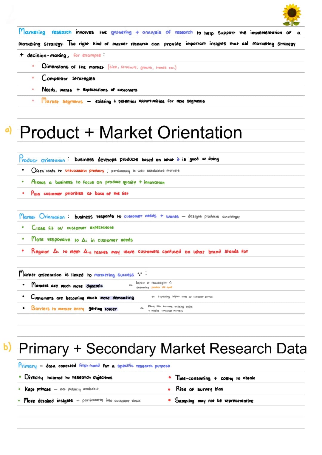 Easy Guide: Market Research for A-Level Business Edexcel