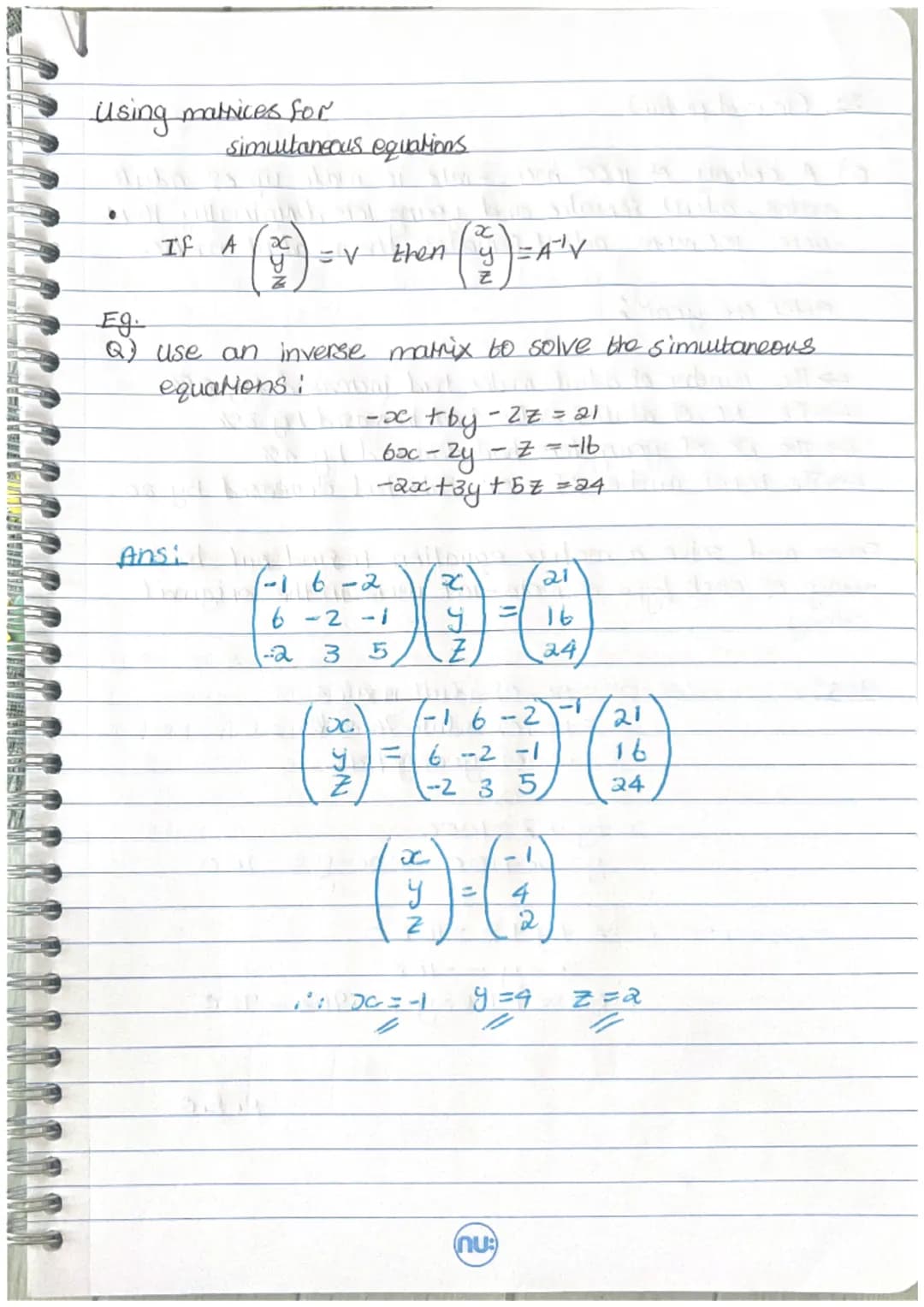 。
Matrix fundamentals.
.
Matrix =
●
array of numbers.
Motation for marrices → (capital letter) / letter with live under
M/m
YO
8. Dimension 