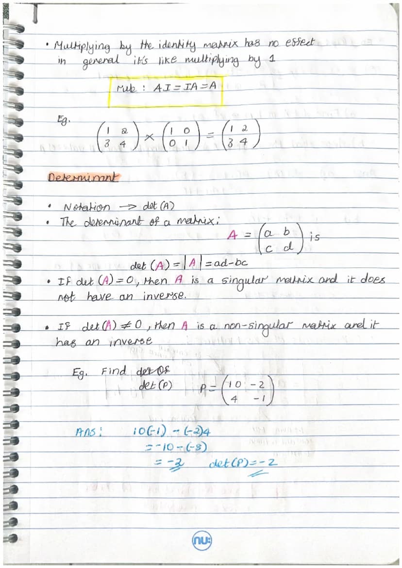 。
Matrix fundamentals.
.
Matrix =
●
array of numbers.
Motation for marrices → (capital letter) / letter with live under
M/m
YO
8. Dimension 