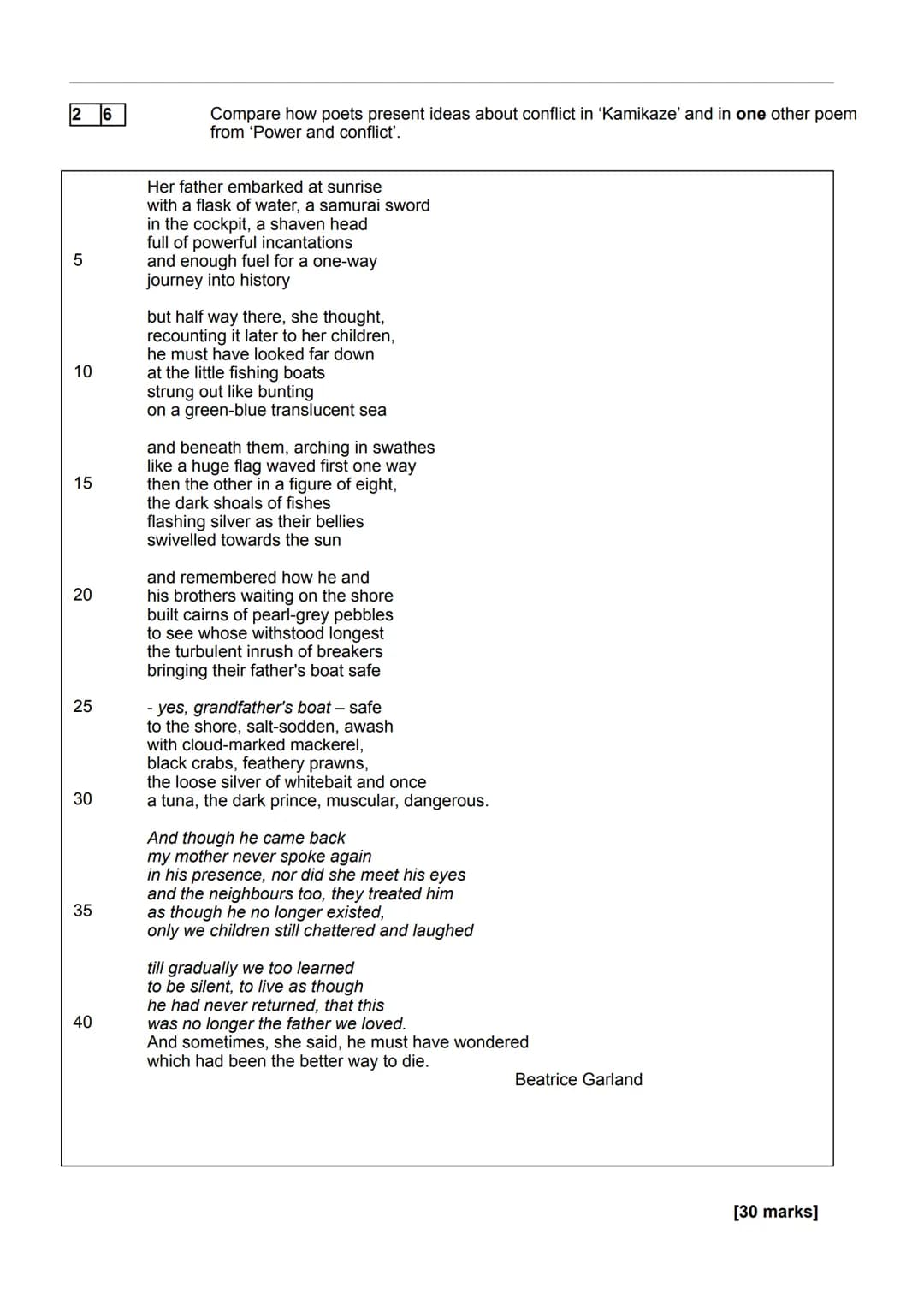Power and conflict
The poems you have studied are:
Percy Bysshe Shelley
William Blake
William Wordsworth
Robert Browning
Alfred Lord Tennyso