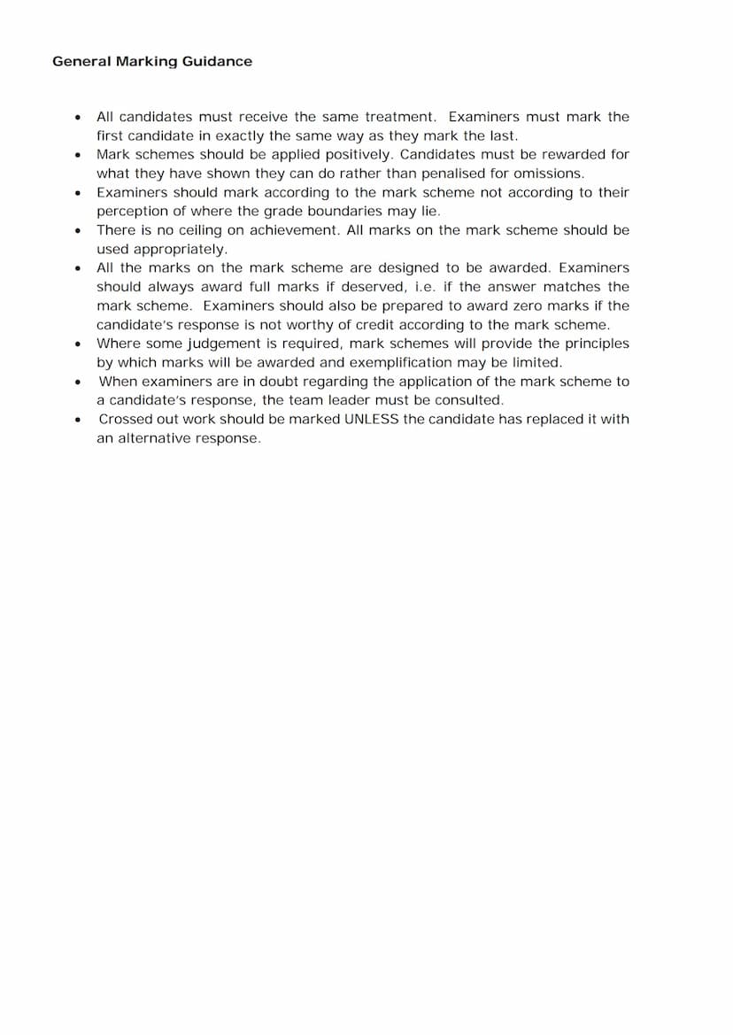 P Pearson
Edexcel
Mark Scheme (Results)
Summer 2018
Pearson Edexcel GCSE
Combined Science - Paper 3
Chemistry 1 (1SC0_1CF)
edexcel
000
●
▬▬ 