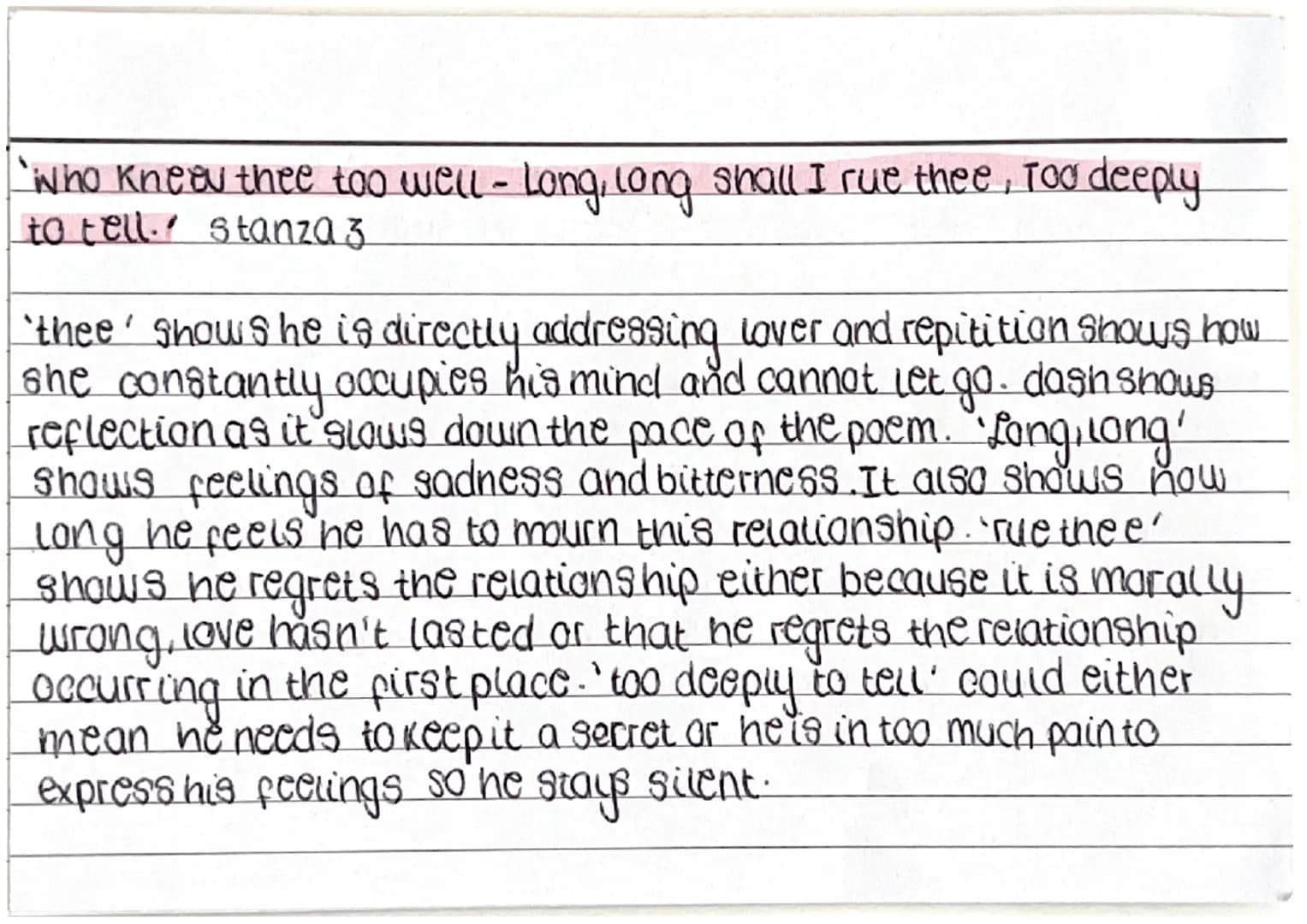 when we two parted-Romantic Love
Lord Byron
Key Quotes:
When we two parted. In silence and tears- Half broken-hearted.
To sever for years,' 