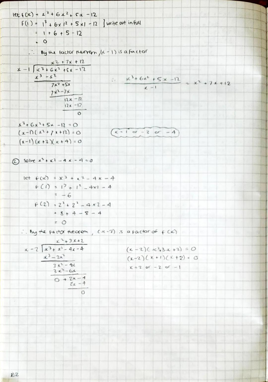 # Algebraic Divisi on

Algebraic Division is a useful techniques when it comes to solving cubic.
equations or equations of a higher order ci