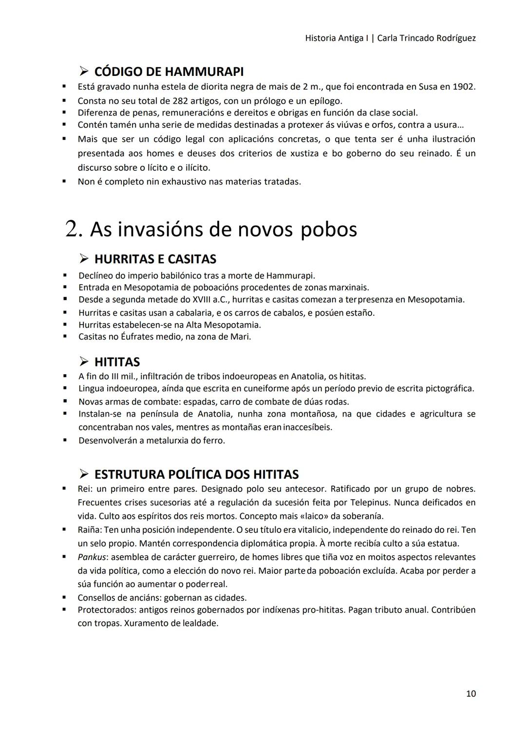 # Historia Antiga I

GRADO DE HISTORIA

Carla Trincado Rodríguez

1º CURSO | 1º CUATRIMESTRE Historia Antiga | | Carla Trincado Rodríguez

#