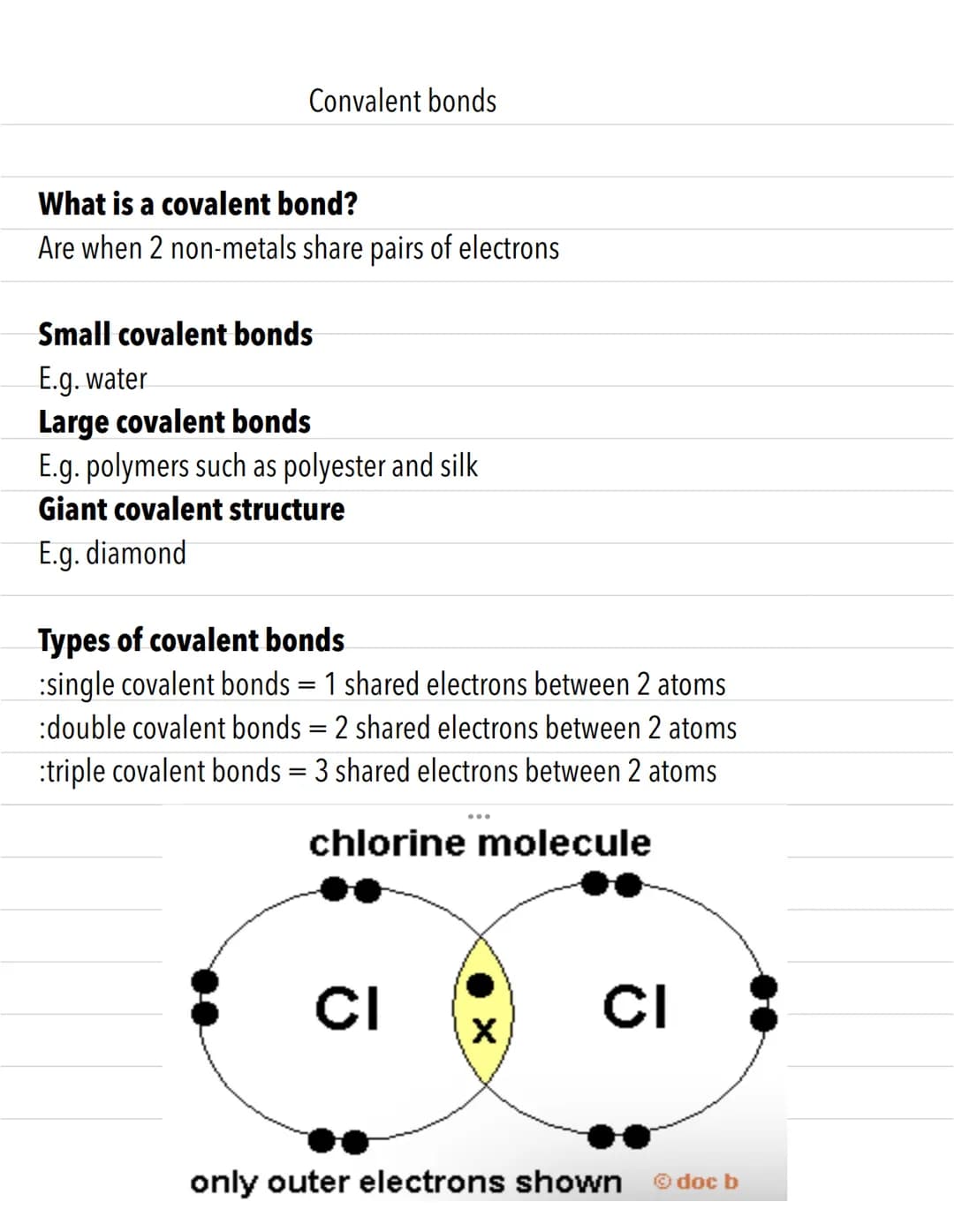 Ionic bonding
:ionic compounds made from 2 diff elements end in -ide
:From 3 diff elements end in -ate
Cations
:if an ion is positive has fe