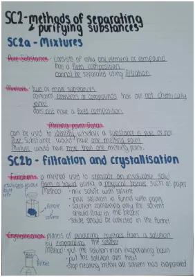 Know Triple Science Chemistry SC2:METHODS OF SEPARATING AND PURIFYING SUBSTANCES thumbnail