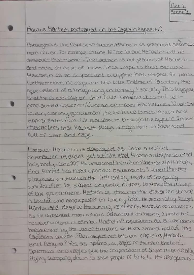 Know macbeth act 1.2 thumbnail