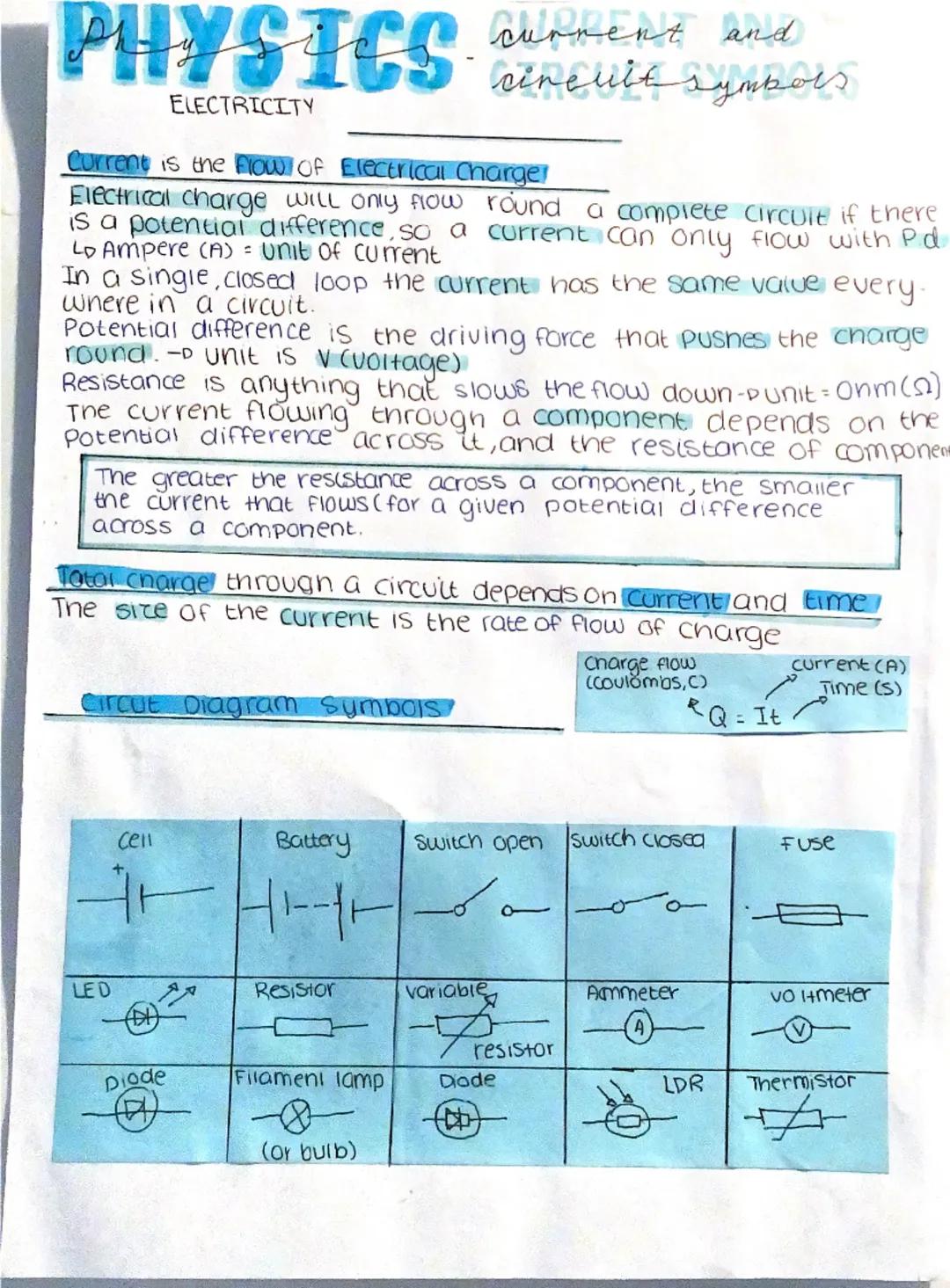 Comprehensive Physics Paper 1 Study Notes