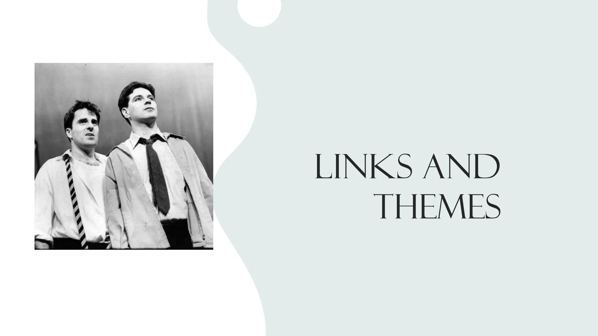 # BLOOD
BROTHERS
PORTFOLIO

BY SHAYE KELLY # CONTEXT AND
# THE WRITER --- OCR Start ---
CONTEXT
Blood brothers is about two twin boys who we