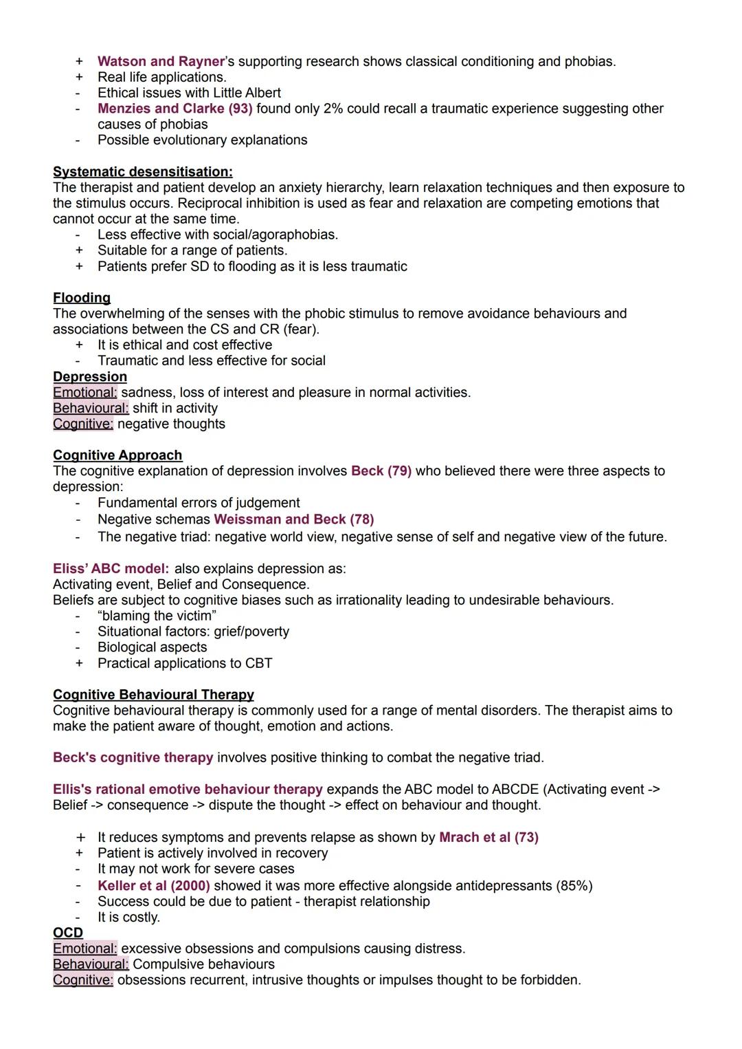 PSYCHOPATHOLOGY
Defining abnormalities
Statistical deviation: is when a person has a statistically less common characteristic than the rest 