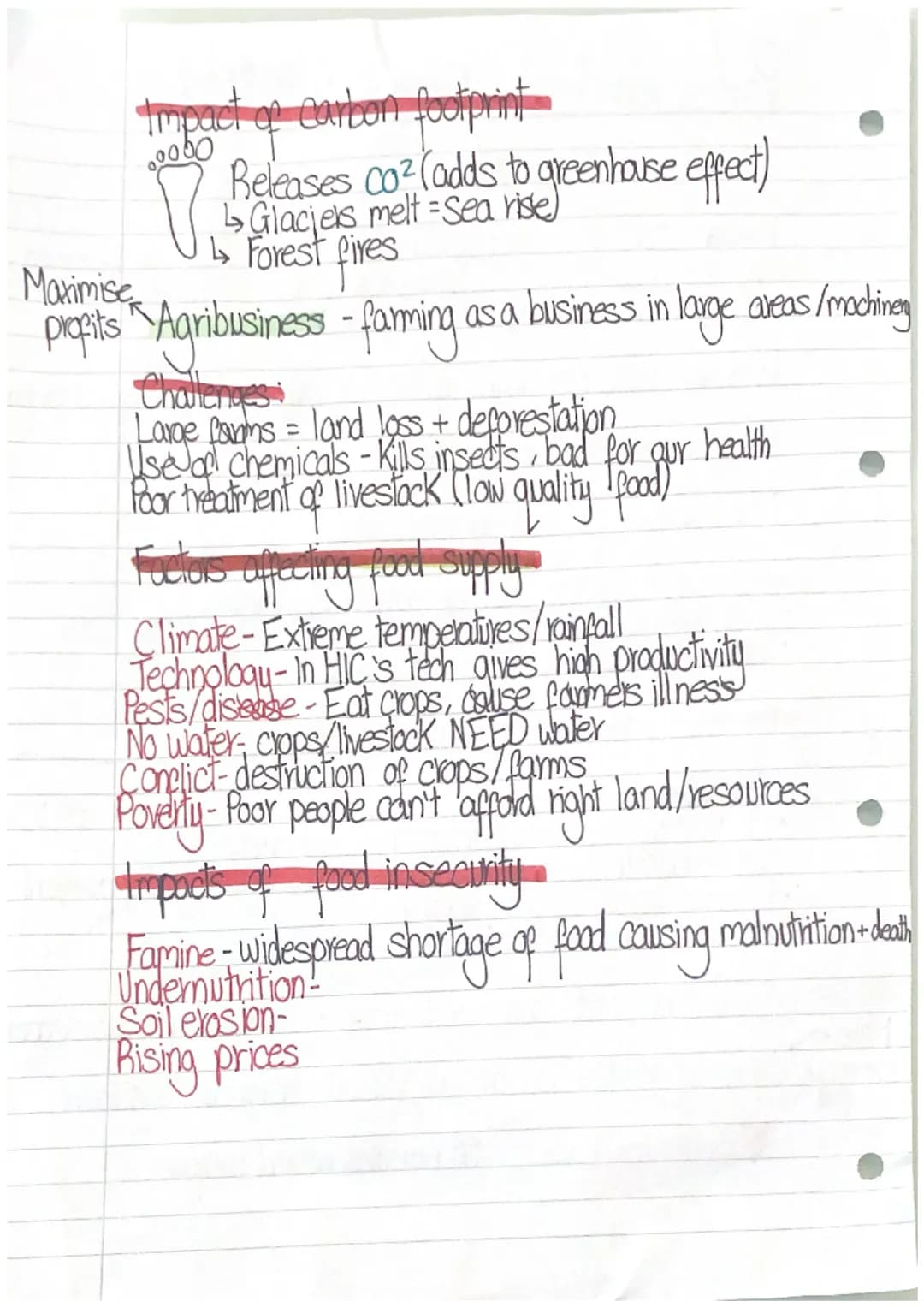 More
Resources - Food (Paper 2)
Global inequalities ?
HIC's - Consume over 3000 Koal a day (obesity is an increasing
LIC's - Less than 2000 